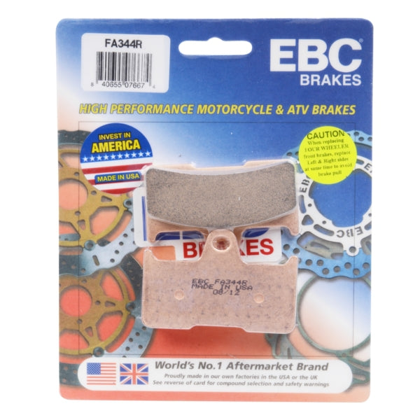 EBC-FA344R EBC BRAKE PAD FA344R 840655076674