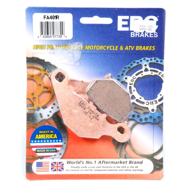 EBC-FA401R EBC BRAKE PAD RR FA401R 840655077329