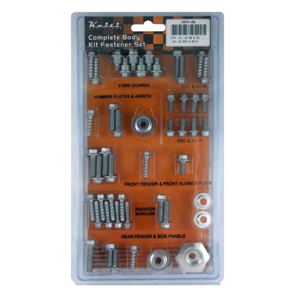 Keiti-PLASTIC FASTENER KIT KKM-46 4714086072429