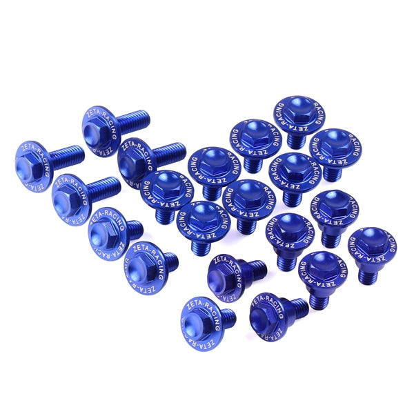 DRC/Zeta/Unit-BOLT SET ALU PLASTIC BL DRCZETA ZE88-5676 4547836313486