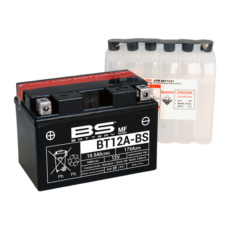 BS Battery - BS MF - BT12A-BS (YT12A-BS)