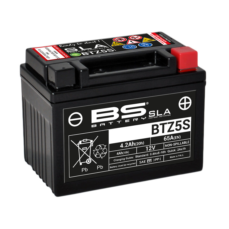 BS Battery - BS SLA - BTX4L+ /BTZ5S (FA) (YTX4L+ /YTZ5S)