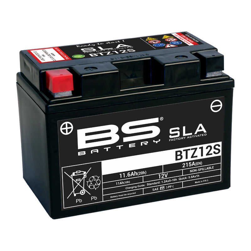 BS Battery - BS SLA - BTZ12S (FA) (YTZ12S)