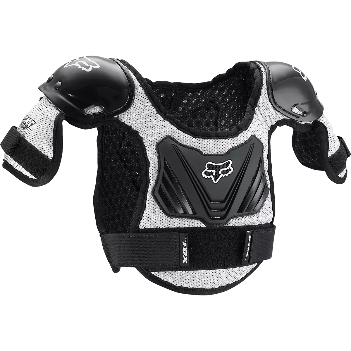 Fox Racing - Kids - Peewee Titan Roost Deflector-Black/Silver (06053-464)
