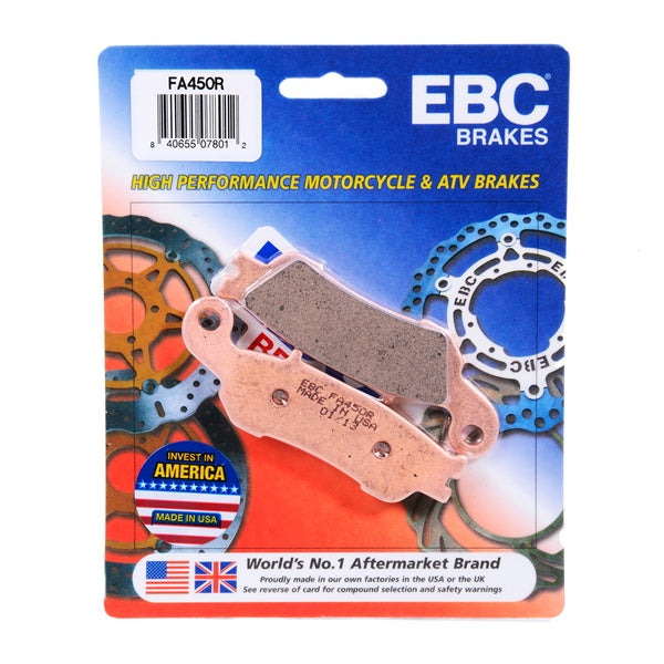 EBC-FA450R EBC BRAKE PAD FT FA450R 840655078012