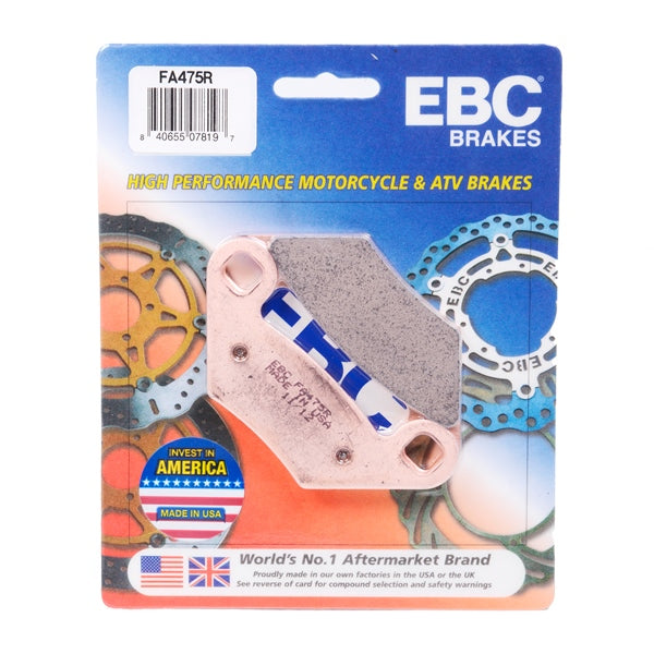 EBC-FA475R EBC BRAKE PAD FA475R 840655078197