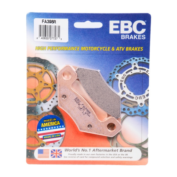 EBC-FA398R EBC BRAKE PAD FA398R 840655077275