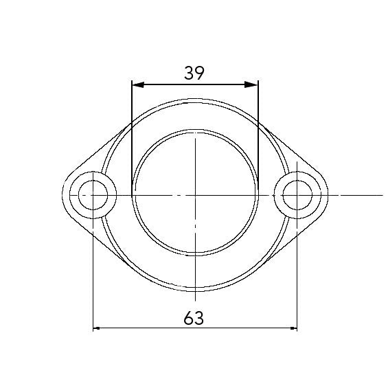 Kimpex-CARBURETOR FLANGE POL 07-100-06 7794221277242