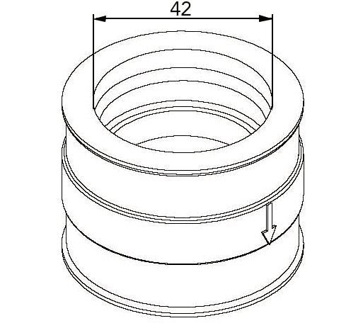 Kimpex-CARBURETOR FLANGE BRP 07-100-10 