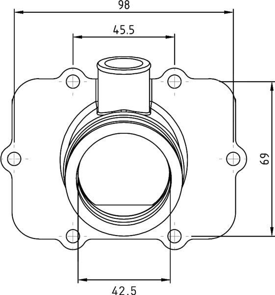 Kimpex-CARBURETOR FLANGE BRP 420-867-849 