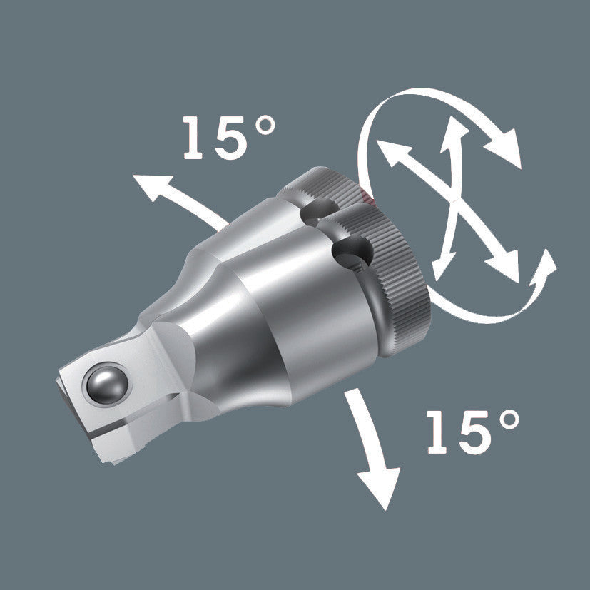 Wera Tools - 8794 B Zyklop wobble extension, 3/8"