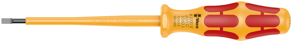 Wera Tools - 1060 i VDE-insulated Kraftform slotted screwdriver