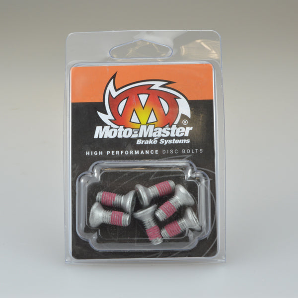 Moto-Master - M6x12mm Rotor Bolts (Countersunk Inner Hex Head)