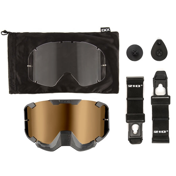 CKX-GOGGLE SUM 210 BK MAT LS/CU CKX 120371