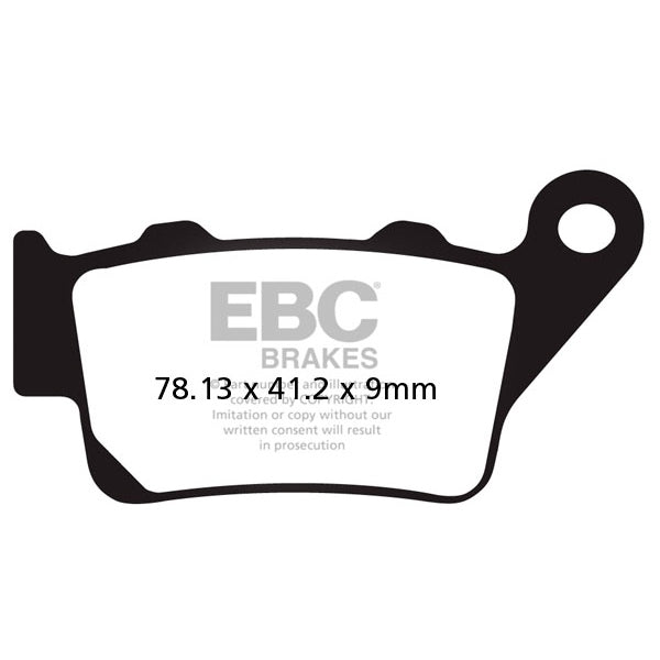 EBC-EPFA213HH EBC BRAKE PAD ARR/DR BMW EPFA213HH 889668169744