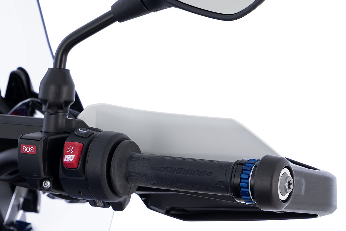Allows individual adjustment of the throttle grip’s rotational resistance &