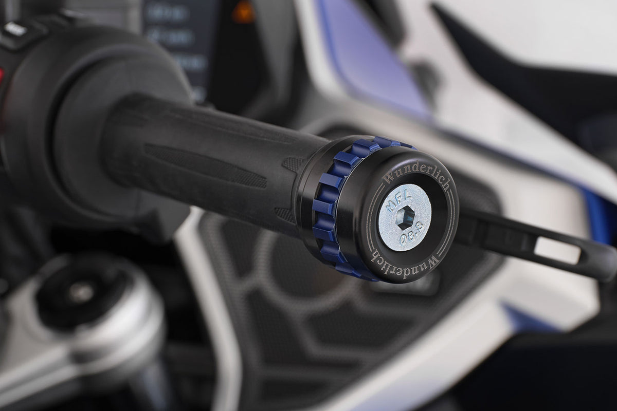 Allows individual adjustment of the throttle grip’s rotational resistance &