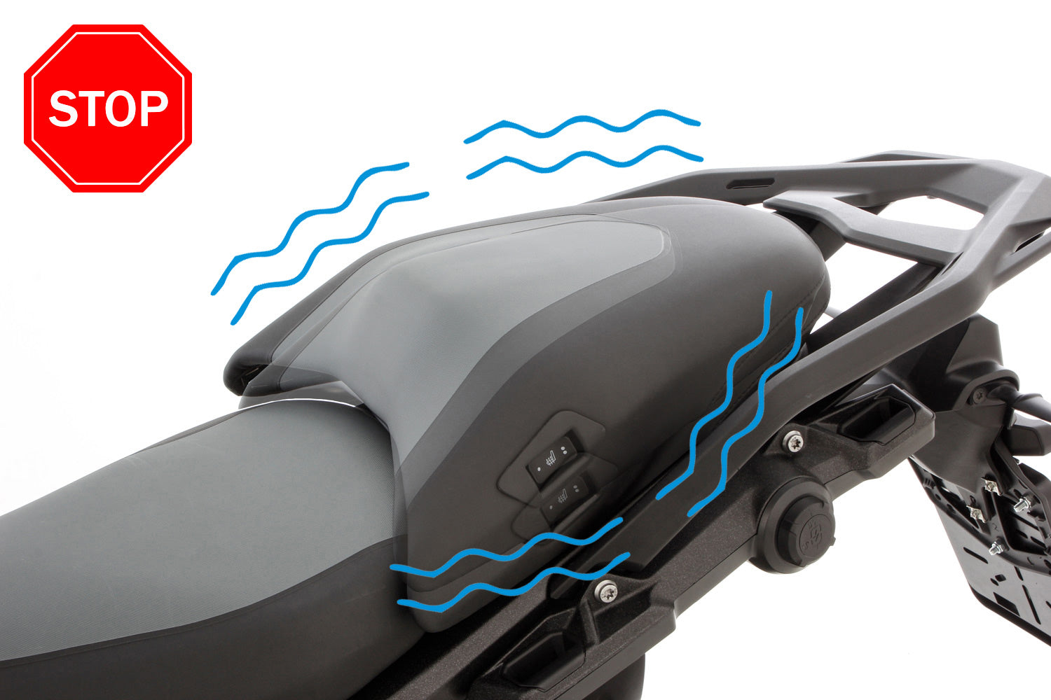 Wunderlich Fixing Kit for the Pillion Seat R 1300 GS - complete your BMW ✔ Premium components ✔ Integrated design ➜ Order now