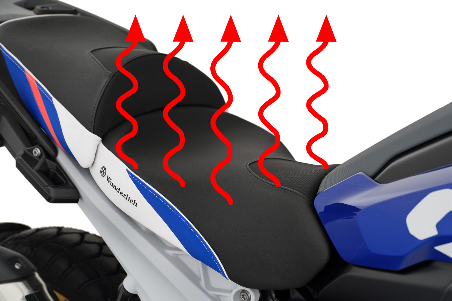 Tailored to the R 1300 GS Trophy with blue and white - complete your BMW ✔ Premium components ✔ Integrated design ➜ Order now
