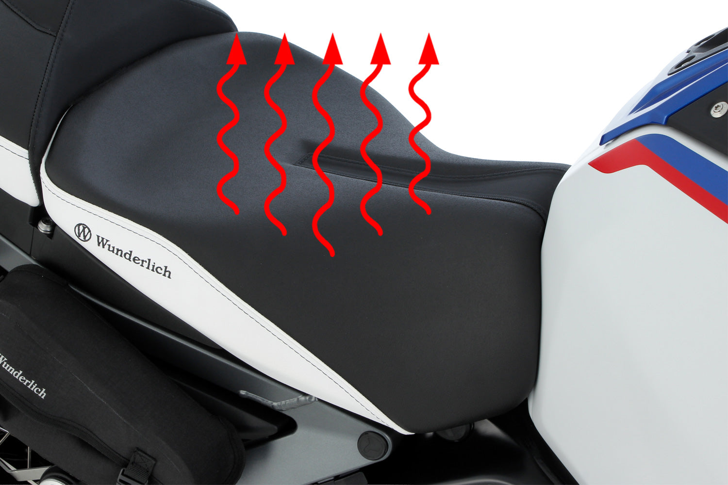 Wunderlich - Aktivkomfort Rider Seat with Smart Plug & Play Seat Heating