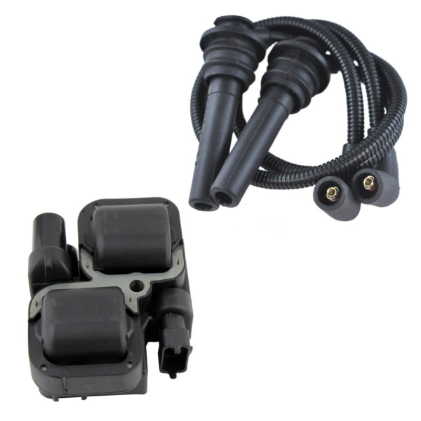 KimpexHD-IGNITION COIL & SPARK PLUG CAP KIT POL SF-900-006396 RM06055