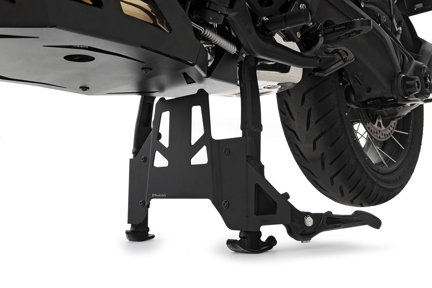 Wunderlich centre stand protection plate R 1300 GS and GS Adventure - complete your BMW ✔ Premium components ✔ Integrated design ➜ Order now