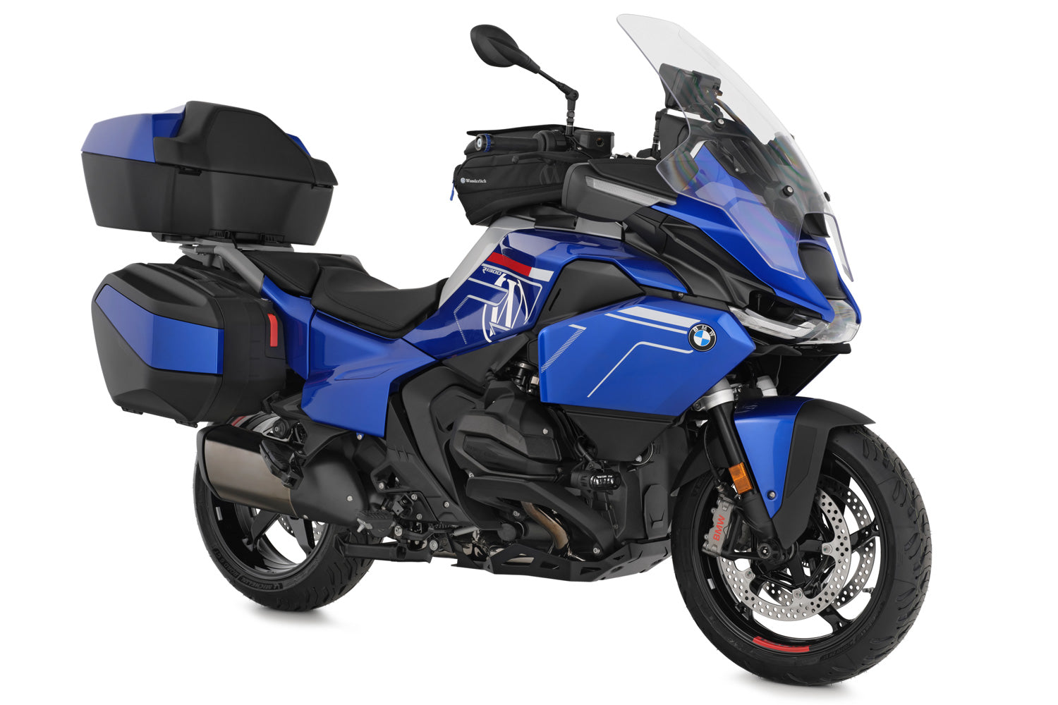 Wunderlich DOUBLESHOCK axle protection pads R 1300 - complete your BMW ✔ Premium components ✔ Integrated design