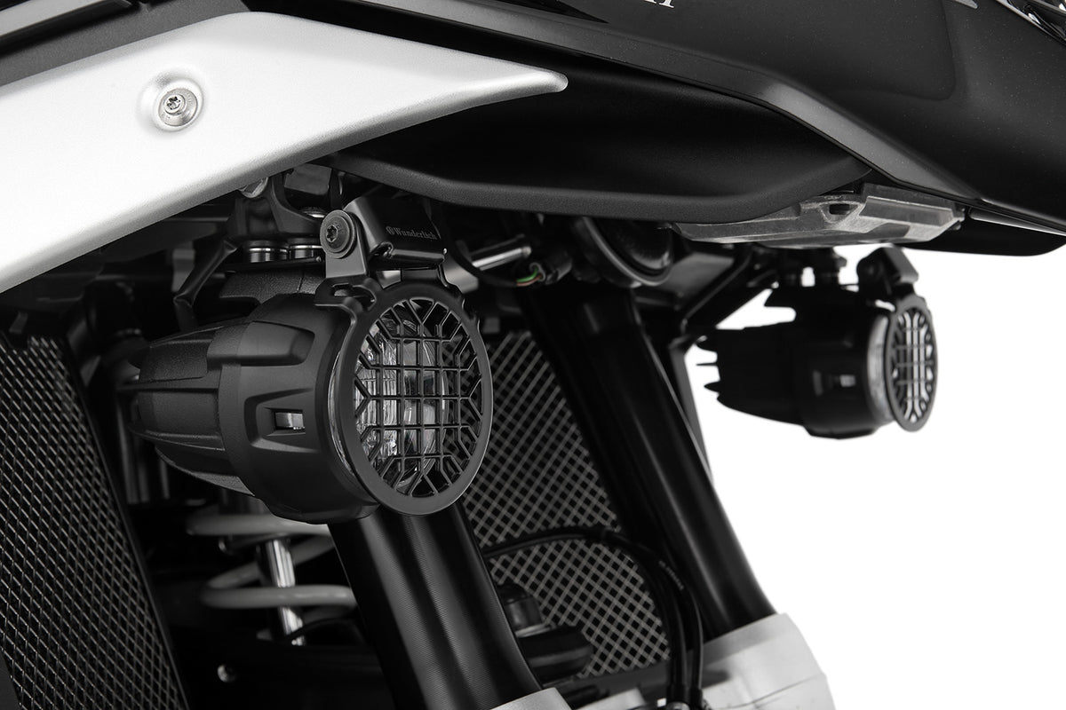 Wunderlich LED Auxiliary light protection grille NANO R 1300 GS - complete your BMW ✔ Premium components ✔ Integrated design ➜ Order now