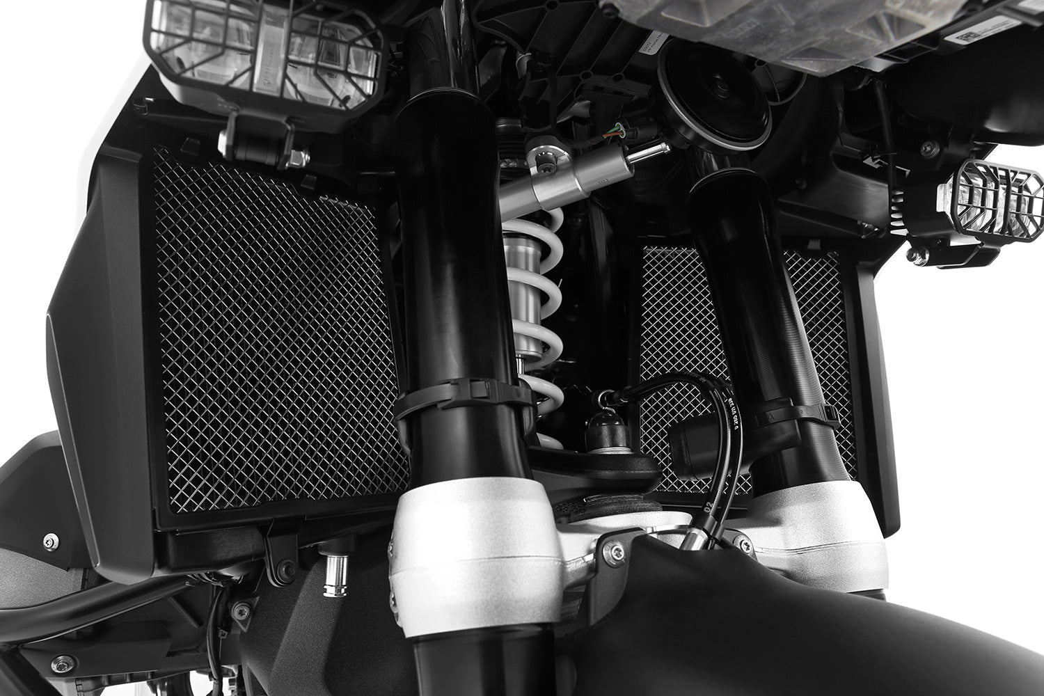 Wunderlich Radiator Guard ULTIMATE R 1300 GS - complete your BMW ✔ Premium components ✔ Integrated design ➜ Order now