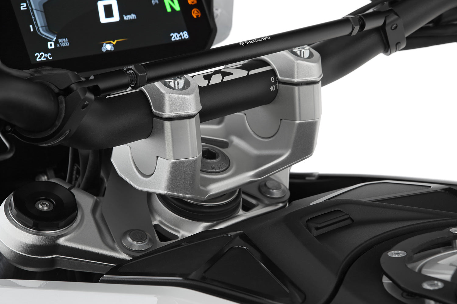 Wunderlich handlebar riser ERGO R 1300 - complete your BMW ✔ Premium components ✔ Integrated design ➜ Order now