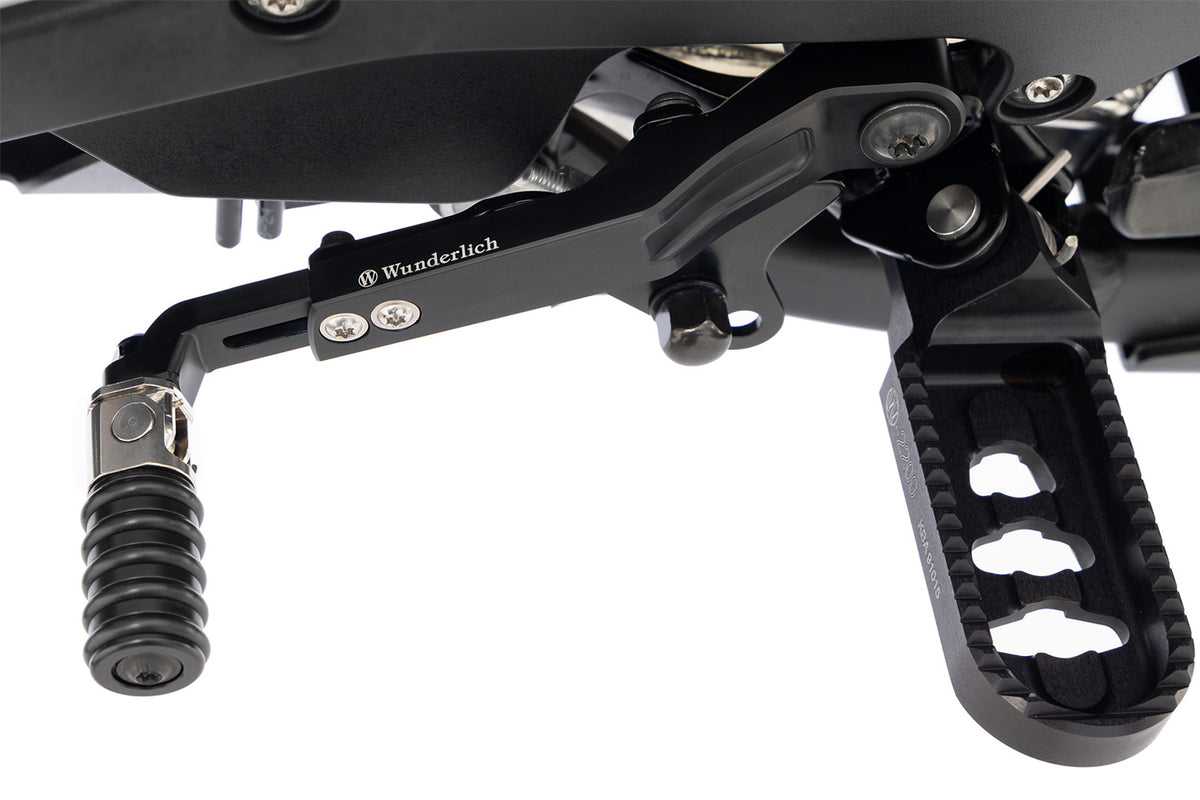 Wunderlich Adjustable gear shift lever CLEVER LEVER R 1300 GS + Adventure - complete your BMW ✔ Premium components ✔ Integrated design
