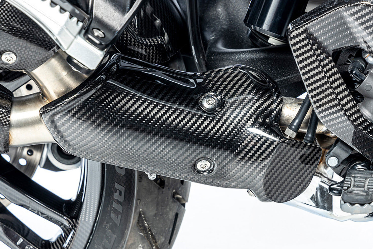 Ilmberger - Exhaust Heat Shield Underneath for R 1300 GS (Adventure)