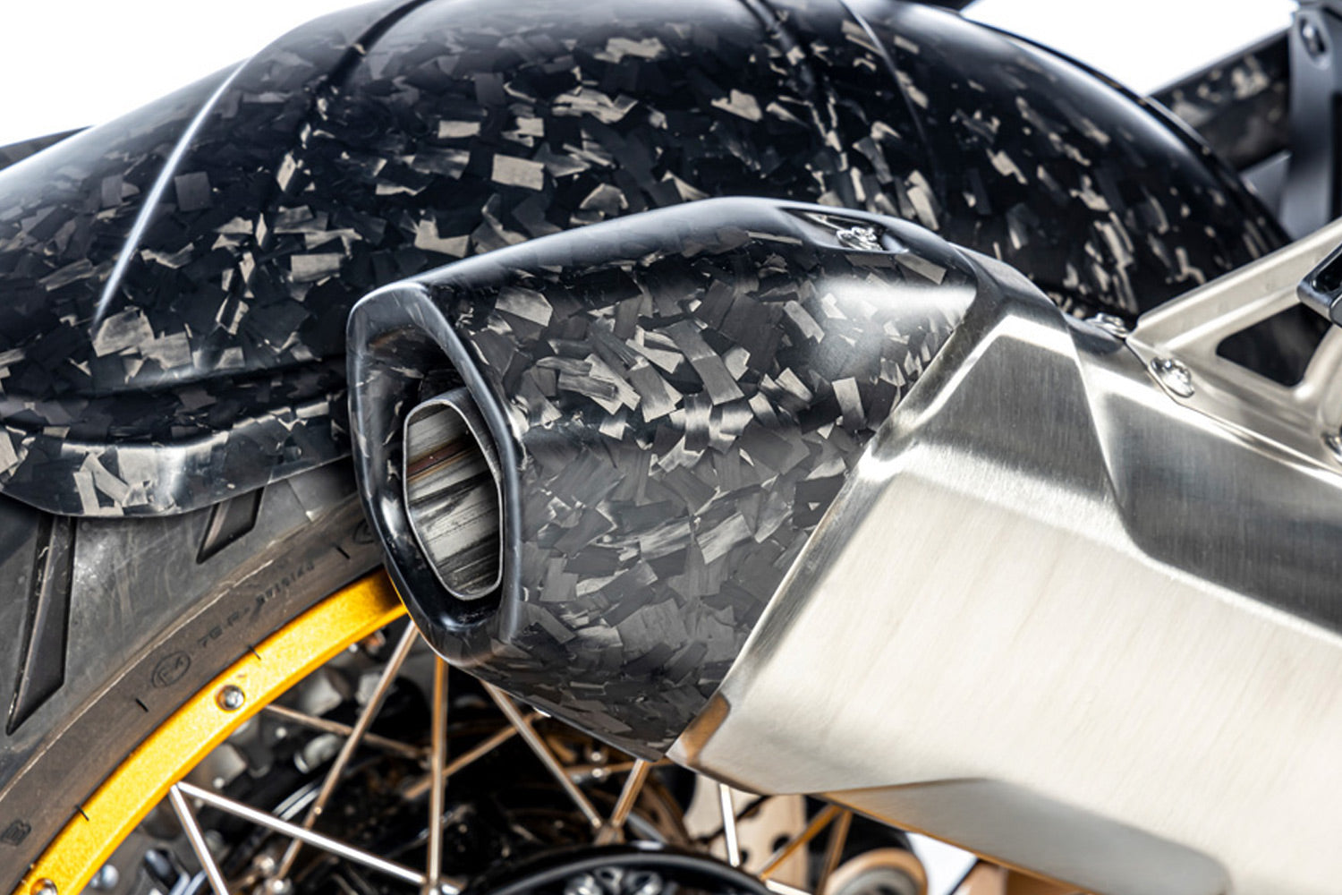 Ilmberger - Rear Exhaust Heat Shield for R 1300 GS + Adventure