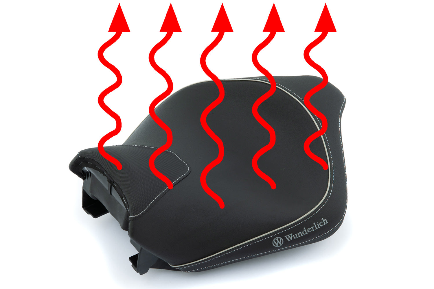 Wunderlich AKTIVKOMFORT Rider Seat with Smart Plug & Play Seat Heating R 1300 RT-14101-002