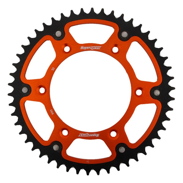 Supersprox - Rear Sprocket - 50T - Orange for KTM (RST-990-50-ORG)