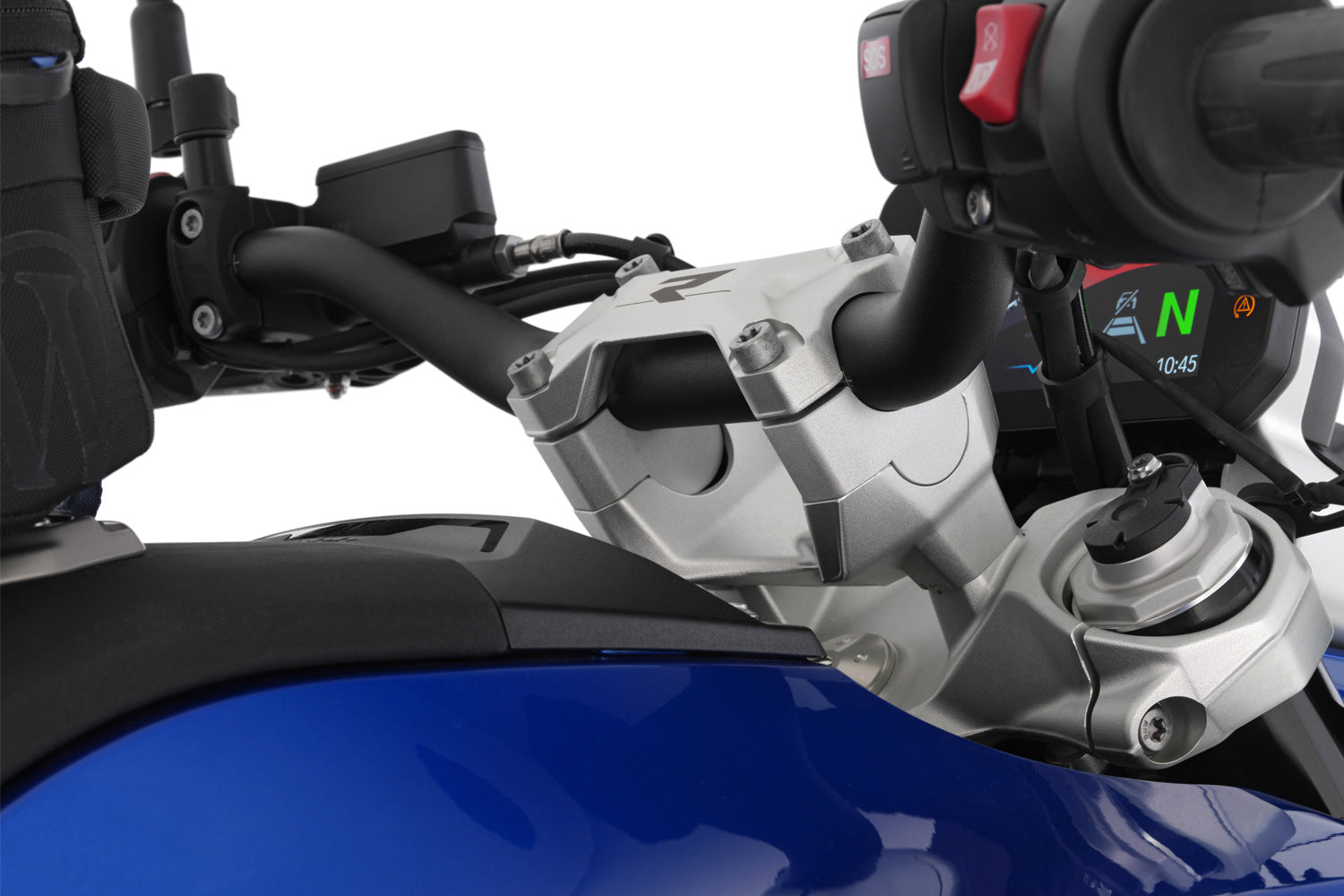 Wunderlich ERGO Handlebar Riser R 1300 R for models without BMW sat nav-15300-000
