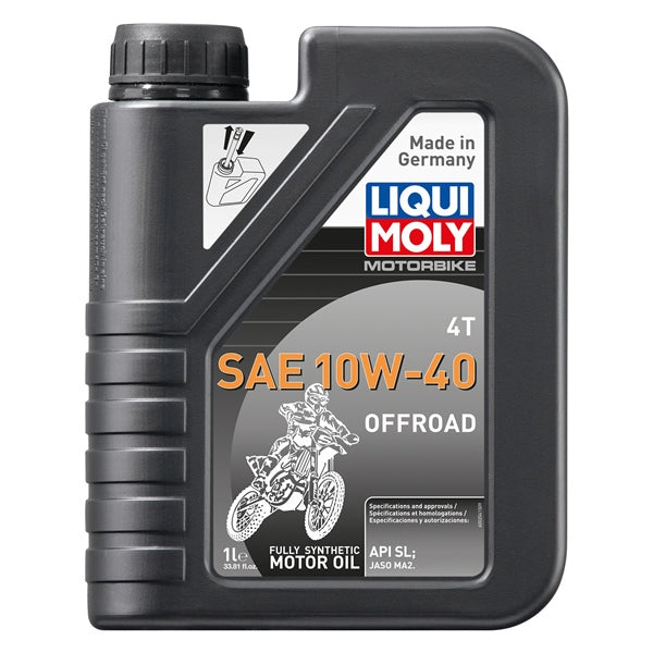 LiquiMoly - 4T SAE MX/Off-Road Synthetic Engine Oil - 10W40