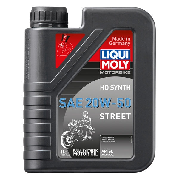 LiquiMoly - SAE Heavy Duty Street Synthetic Engine Oil - 20W50