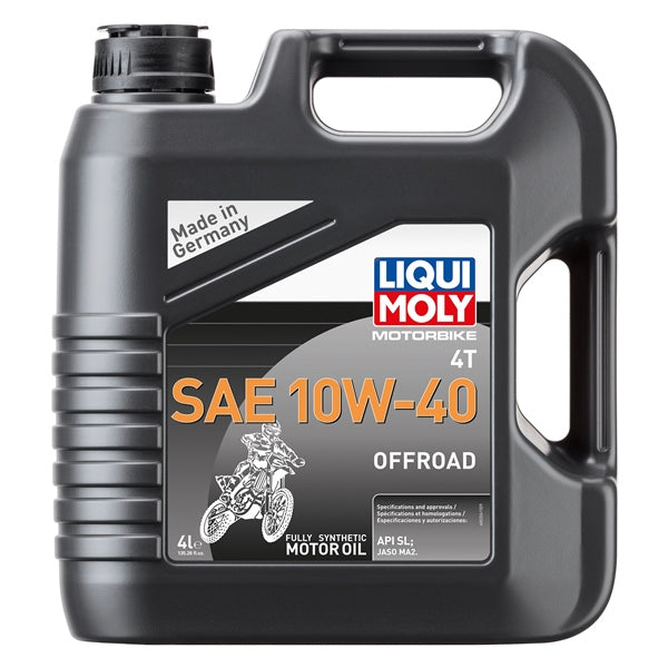 LiquiMoly - 4T SAE MX/Off-Road Synthetic Engine Oil - 10W40