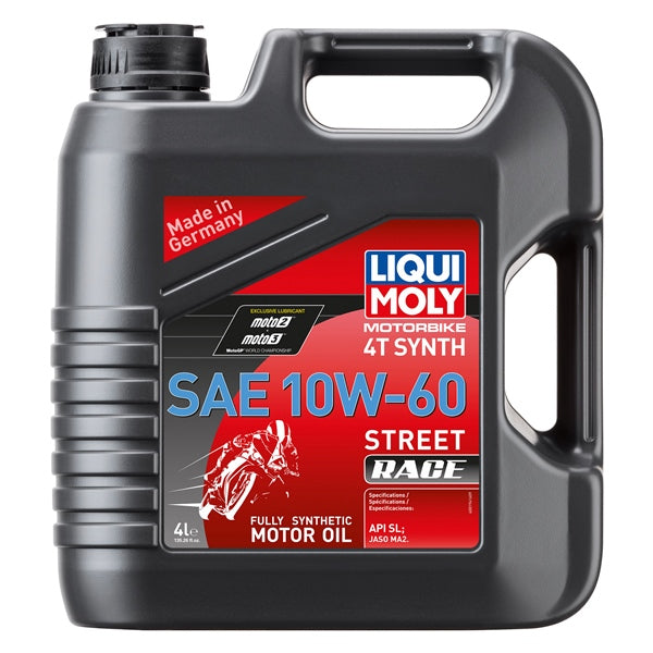 LiquiMoly - 4T SAE Street Race Synthetic Engine Oil - 10W60