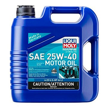 LiquiMoly-OIL 4T SYNTHETIC SAE 25W40 MARINE 4L 20548 4100420205484