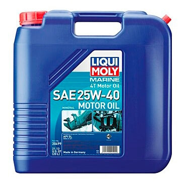 LiquiMoly-OIL 4T SYNTHETIC SAE 25W40 MARINE 20L 20499 4100420204999