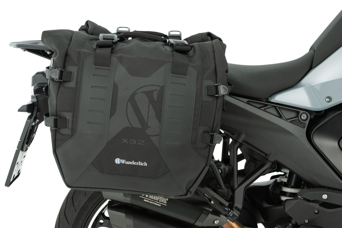 Wunderlich luggage system X-BAG X32 R 1300 R/RS with BMW luggage mounts-15608-102