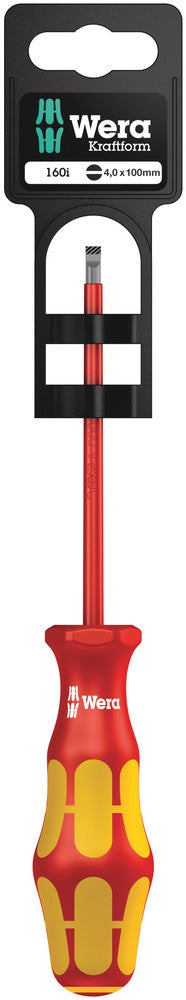 Wera Tools - 160 i SB VDE Insulated screwdriver for slotted screws