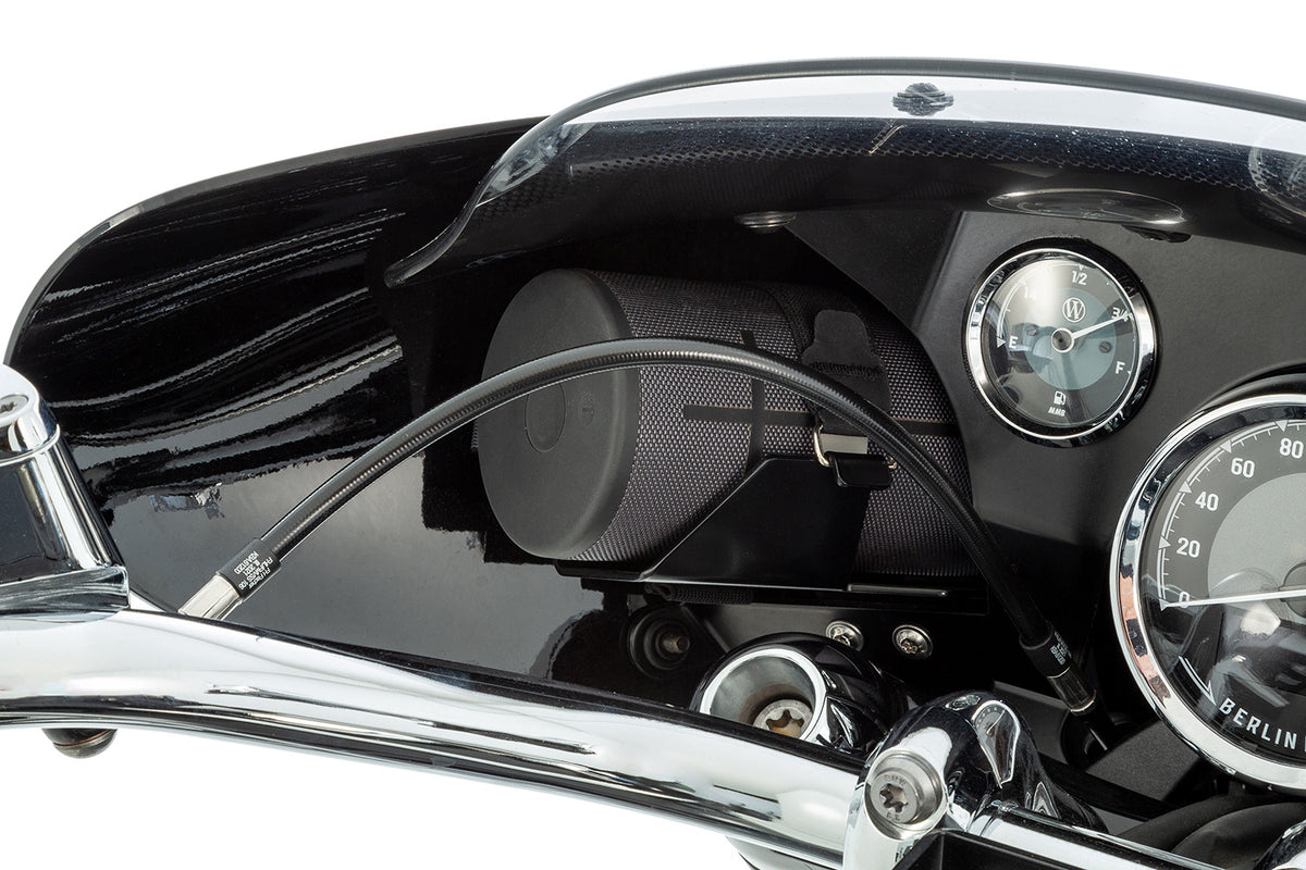 Wunderlich loudspeaker/bottle holder for HIGHWAY cockpit fairing R 18 - complete your BMW ✔ Premium components ✔ Integrated design ✔