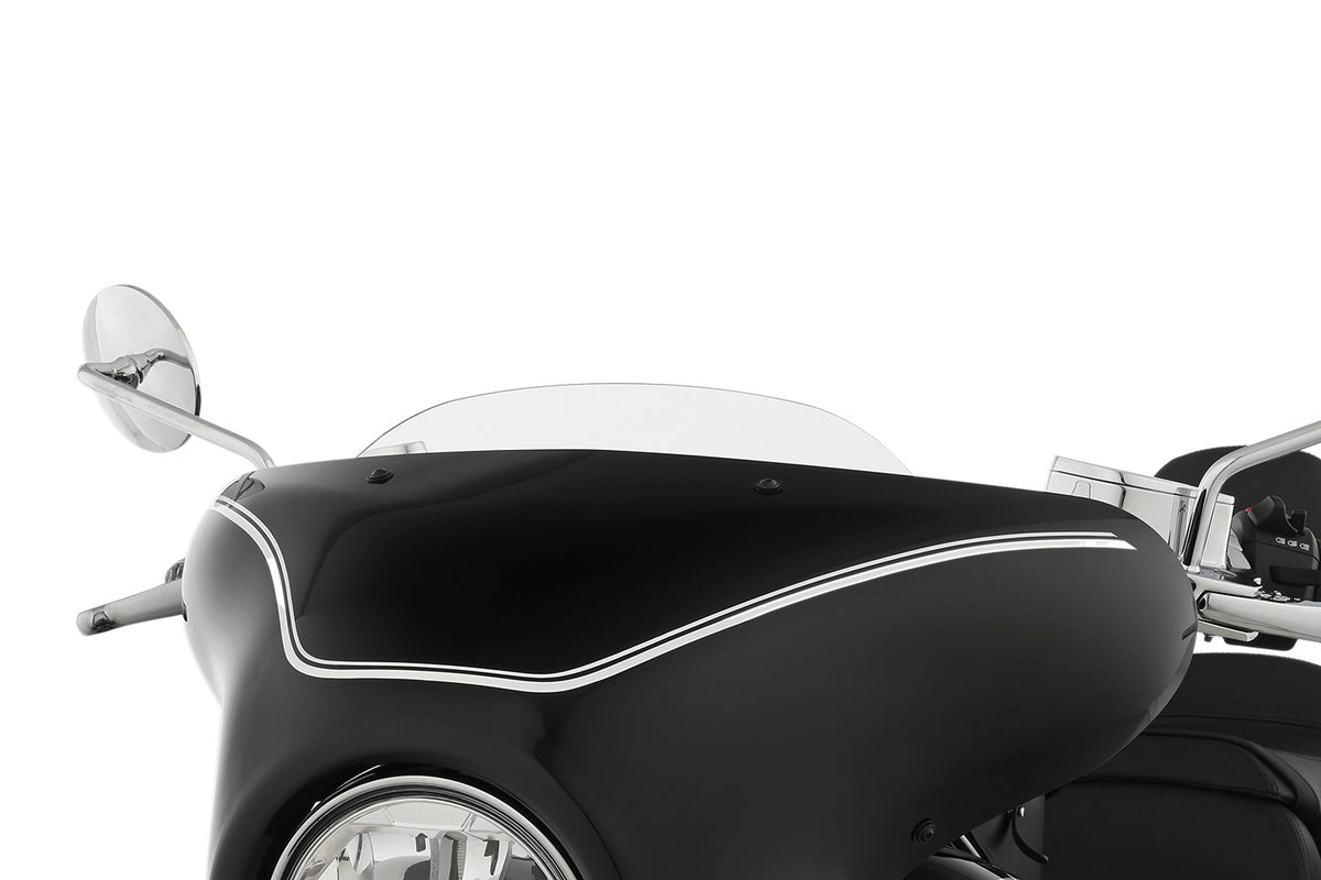 clear transparency with no irritating visual distortions.