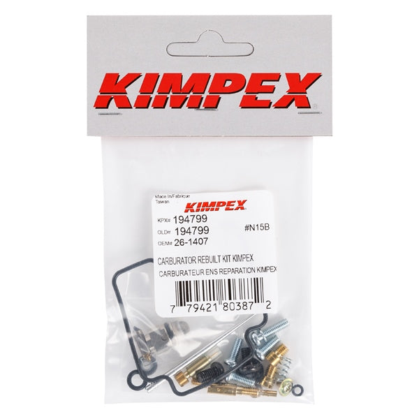Kimpex - Carburetor Repair Kit (26-1407)