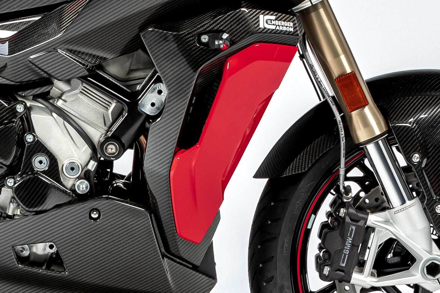 Ilmberger - Radiator Cover (Model with Painted Side Panel) for S 1000 XR