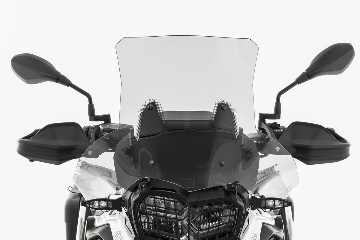 Wunderlich windshield »EXTREME« extremely long bracket, transparent