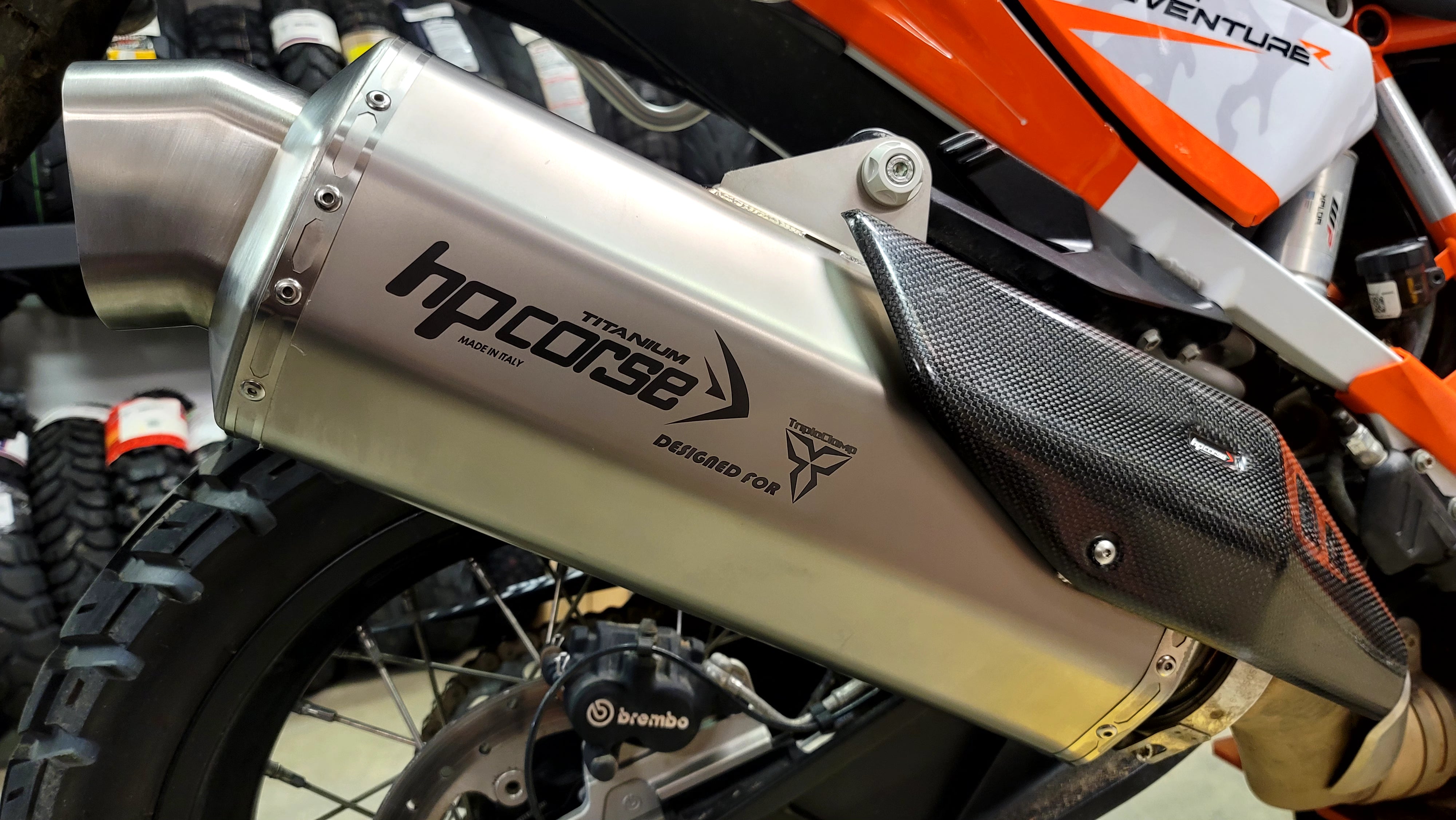 HPCorse - 4-Track RR Exhaust for KTM 1290 Super Adventure S/R (2021 UP)